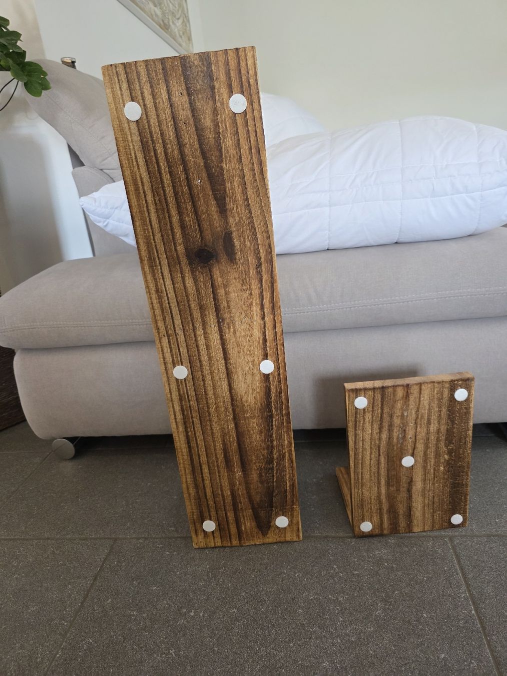 Scaffali: 2x Holz Wandregale - wunderschön rustikal – Usato da Klosters venduto da Sniggels 5