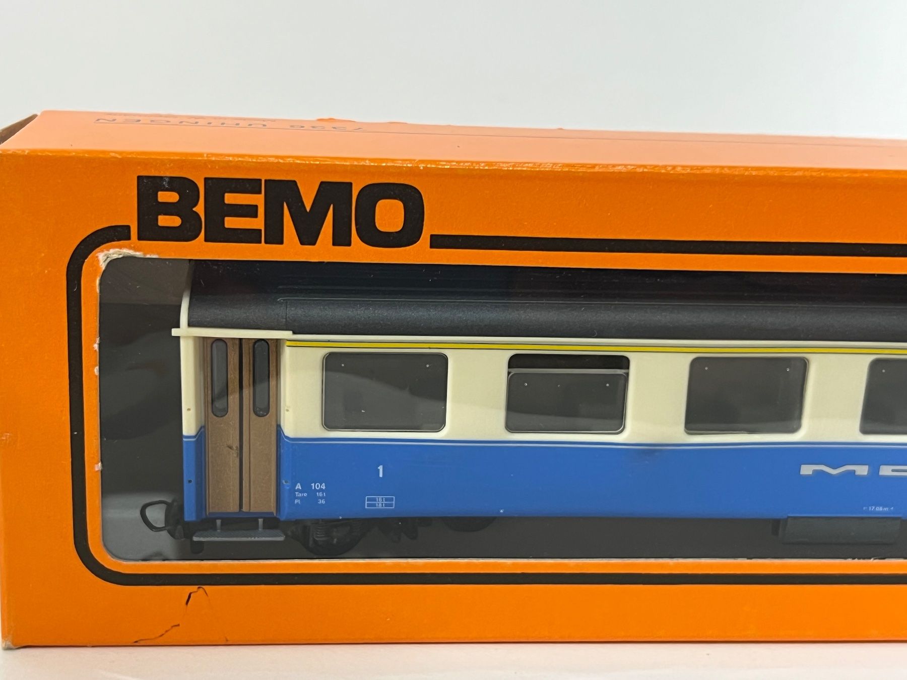 Bemo Modelleisenbahnen: Bemo 3292 MOB A 104 – Neu und originalverpackt aus Neuenhof von ludovicco 1
