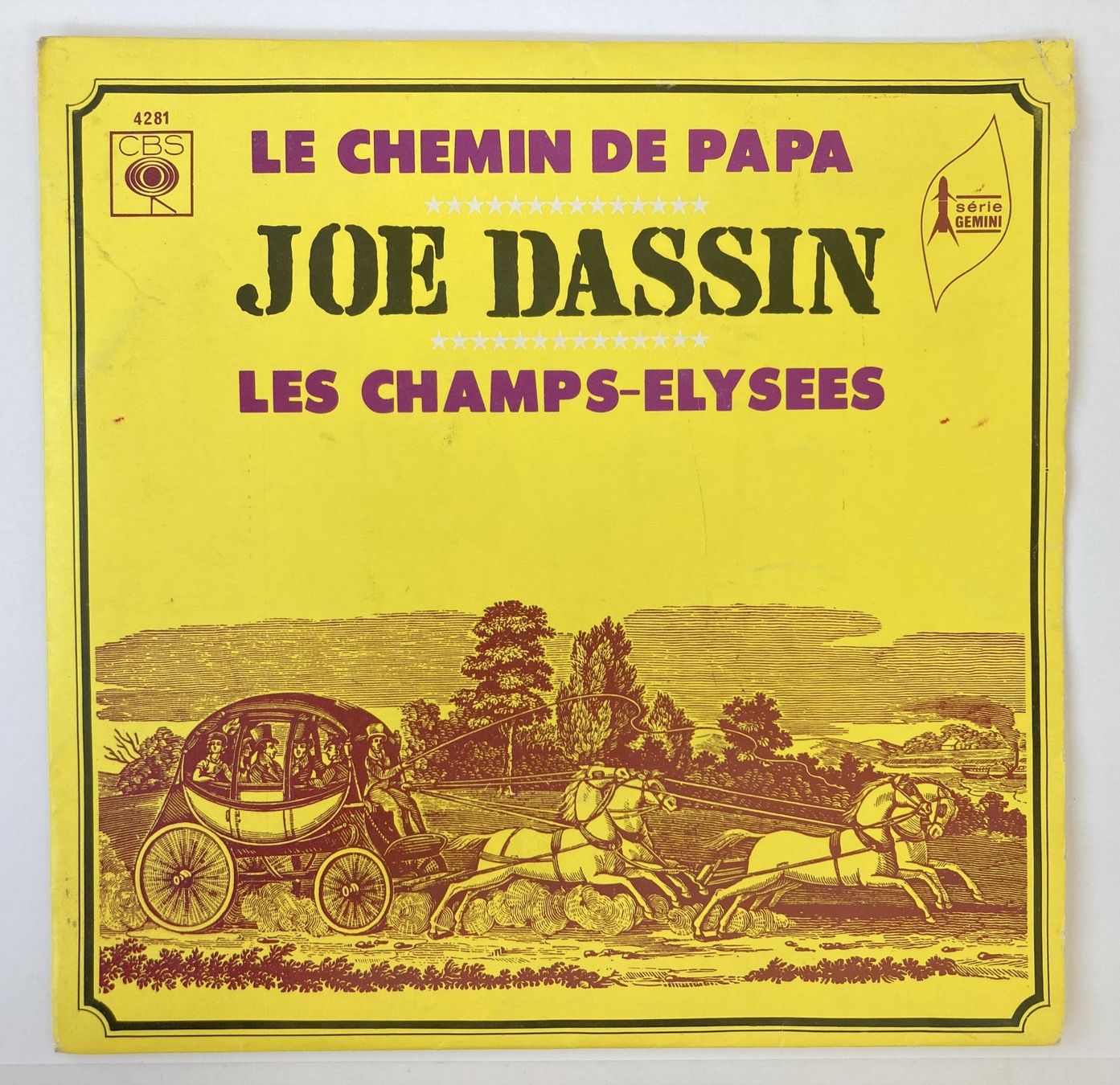 Dischi in vinile: JOE DASSIN - LE CHEMIN DE PAPA – Usato da Bottens venduto da hotter-than-hell
