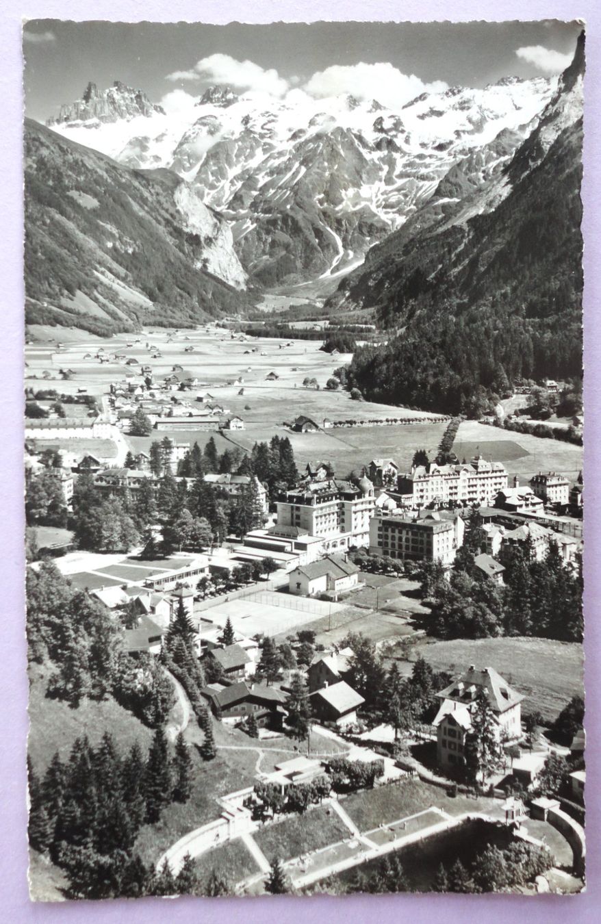 Cartoline postali: Engelberg mit Spannörter – Usato da Fétigny venduto da Billy2miny
