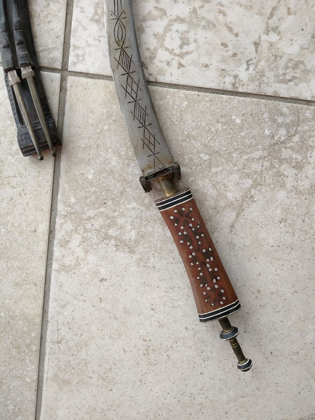 Armi bianche: sabre de touareg – Usato da Miège venduto da sorman 1