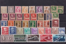CH Briefmarken Lot "ungestempelt" ab Altschweiz