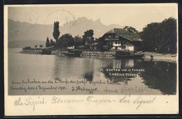 AK Gunten /Lac de Thoune, Le Bord du Lac