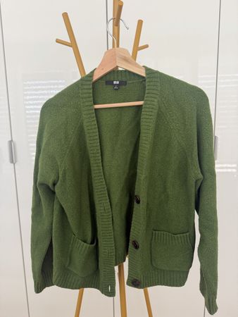 Uniqlo Cardigan Green Size S 