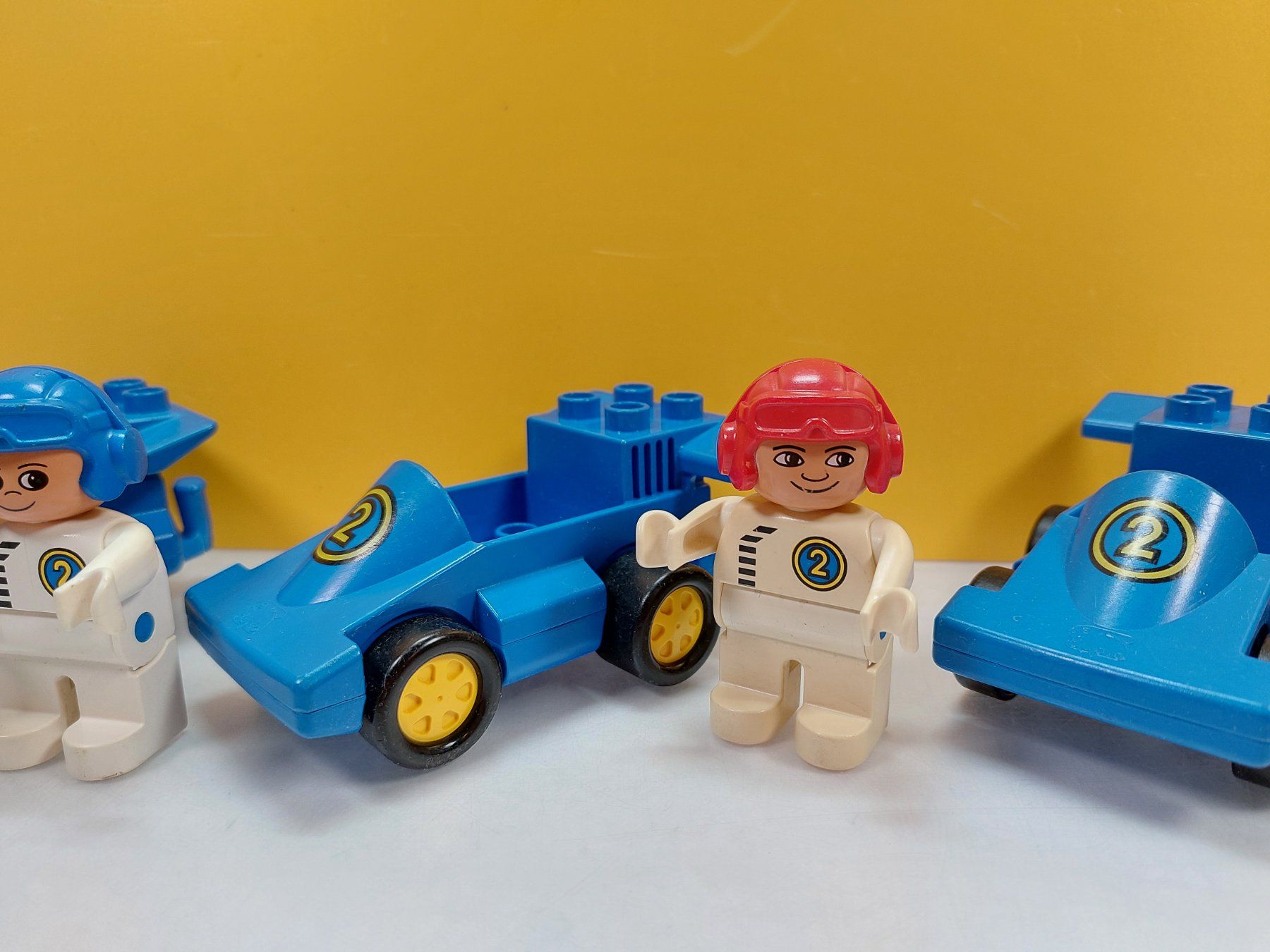 Lego Baukästen: LEGO Duplo 3x 2609 Rennwagen – Gebraucht aus St.Gallen von TinasBauundSpiel 4