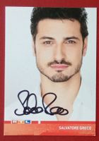 Salvatore Greco Autogramm signiert Fotopostkarte 10x15cm