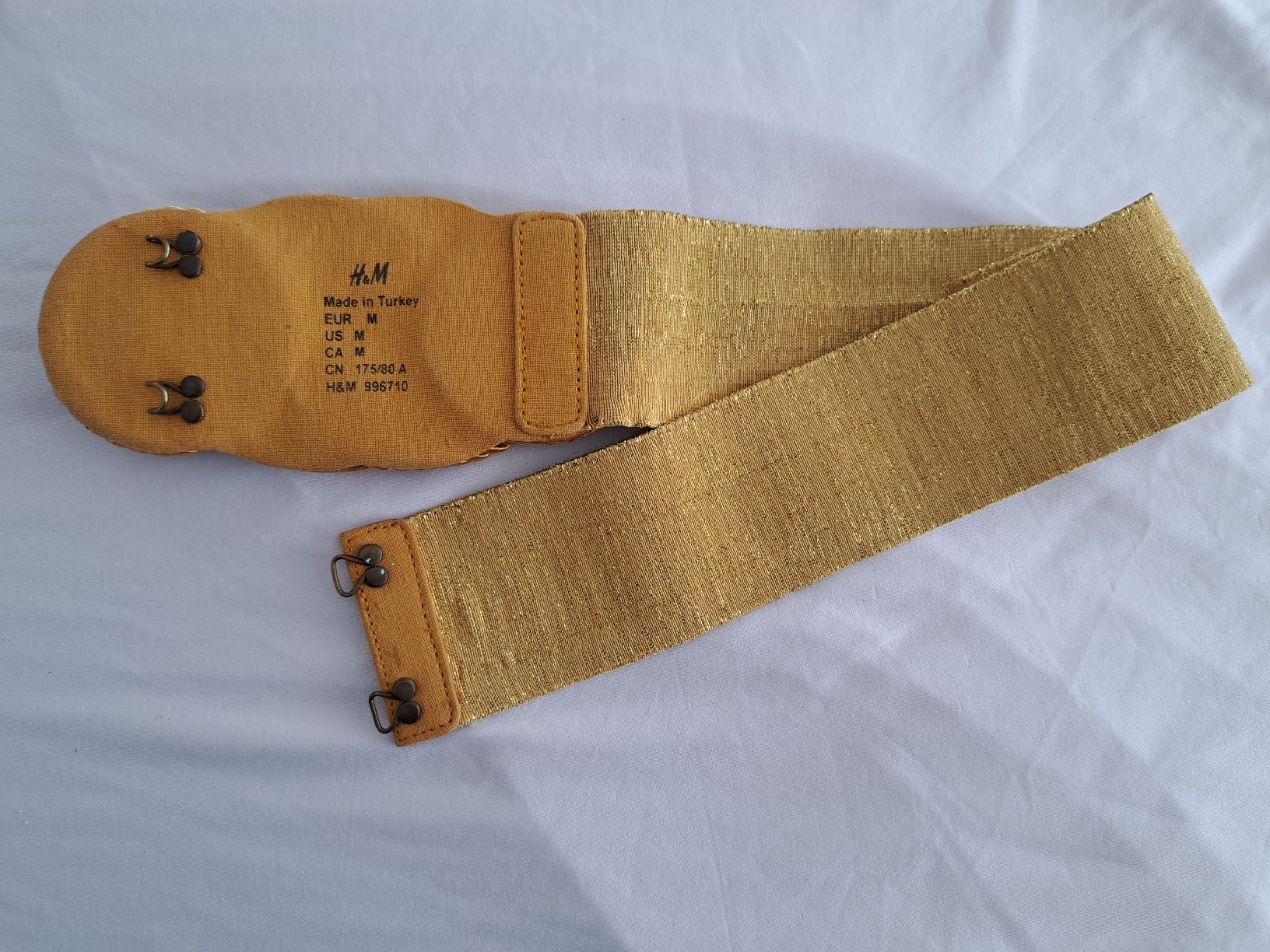 H&M Cinture: Goldener H&M Taillengürtel, Gr. M – Usato da Weisslingen venduto da Horvi_09 1
