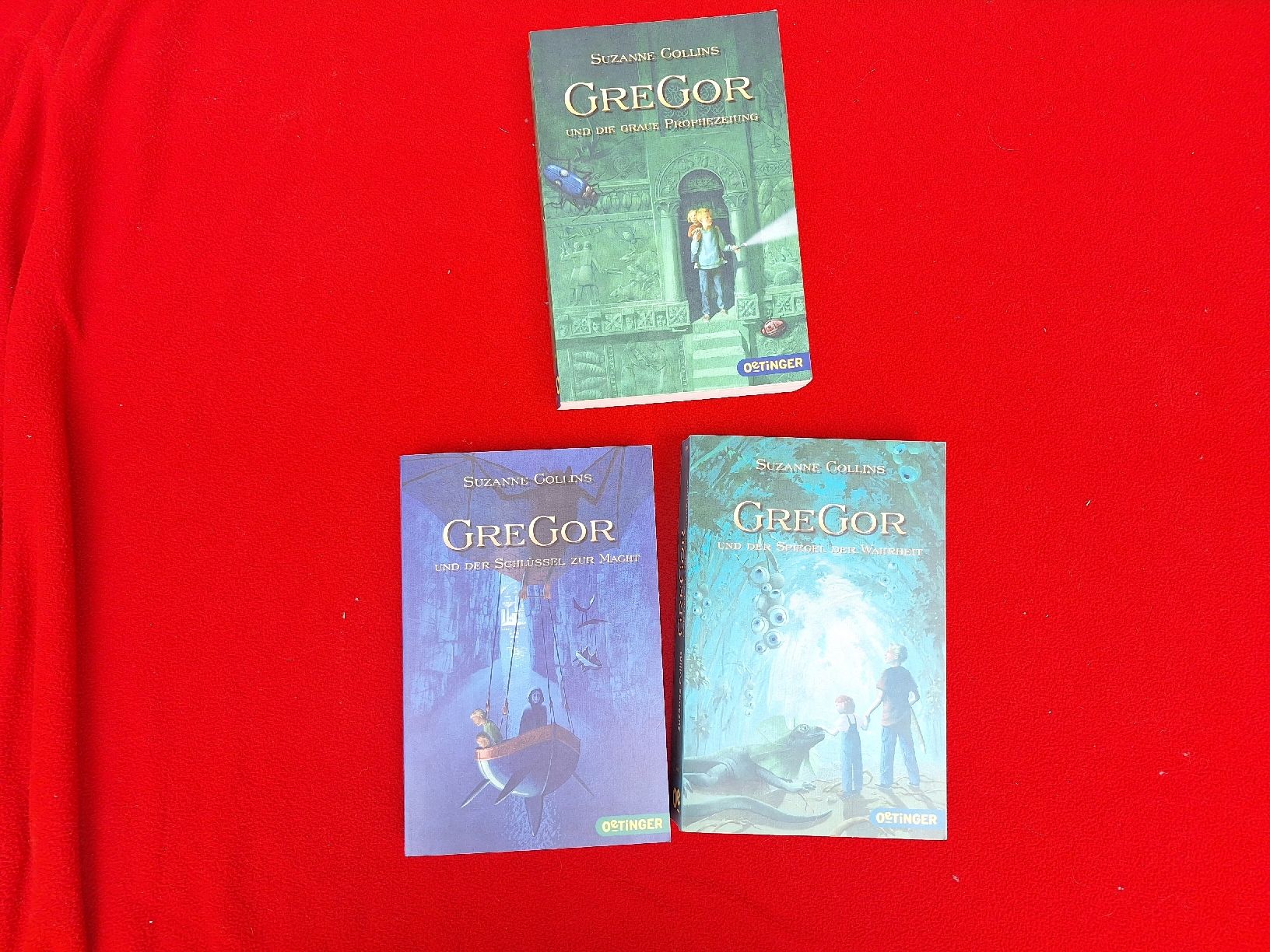 Libri: Gregor Buchreihe Set 3 Bände von Suzanne Collins – Usato da Ipsach venduto da nik_6hkj