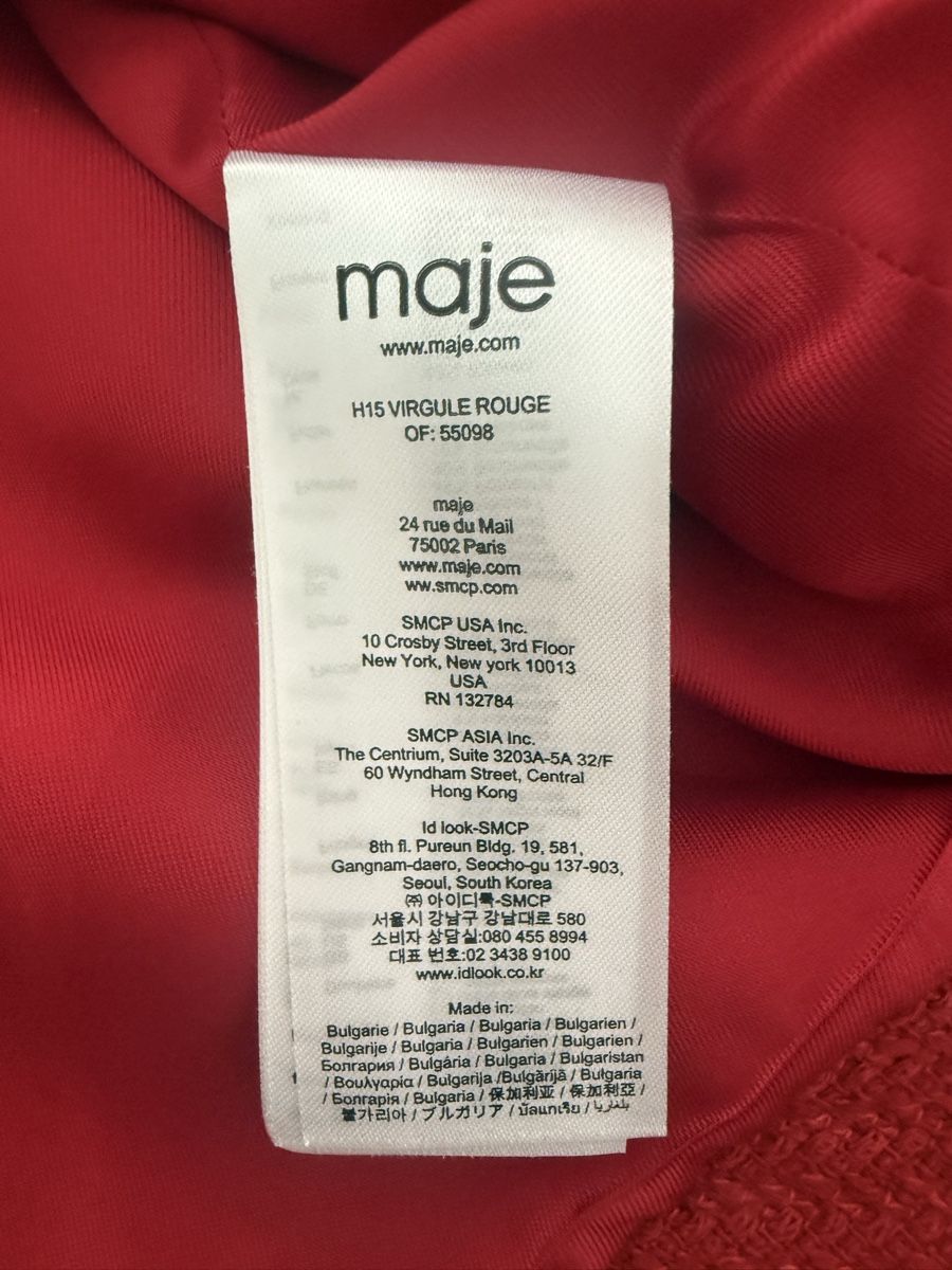 Maje Jacken: NEU Maje Blazer Rot Gr. 36 – Neu (gemäss Beschreibung) aus Zollikon von brownbear1 5