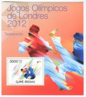 Block "Taekwondo & Judo". Guinea-Bissau.