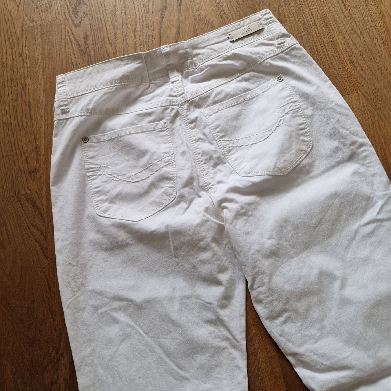 Hosen: MAC Damenhose, weiss, Gr. 36, Sommerlook – Gebraucht aus Nendeln von witr_gliabt 8
