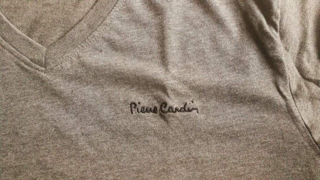 T-shirt: Tshirt Pierre Cardin / grau / Grösse L – Usato da Goldau venduto da Ejidomar 4