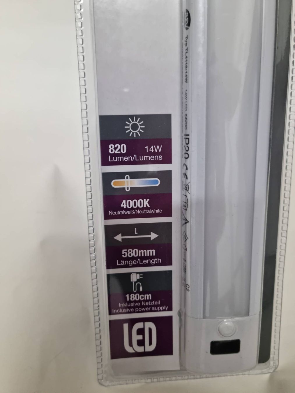 Lampen: Unterbauleuchte mit Bewegungsmelder – Neu und originalverpackt aus Lachen SZ von ANDDUS-MASSLIGHT 6