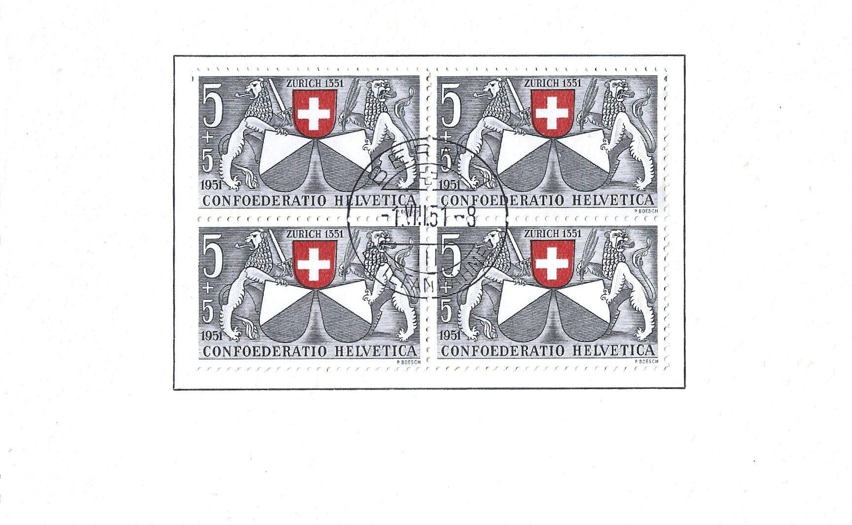 Tutti i francobolli: 1951 Bundesfeiersammlung – Usato da Rheinau venduto da loxis