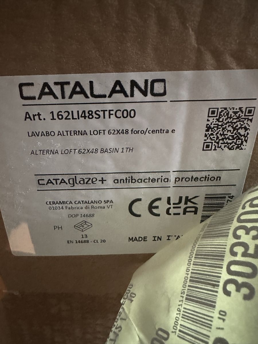 Lavabi & lavandini: Catalano Waschtisch 162L148STFCOO – Nuovo e nell'imballaggio originale da Wittenbach venduto da Luka3 1