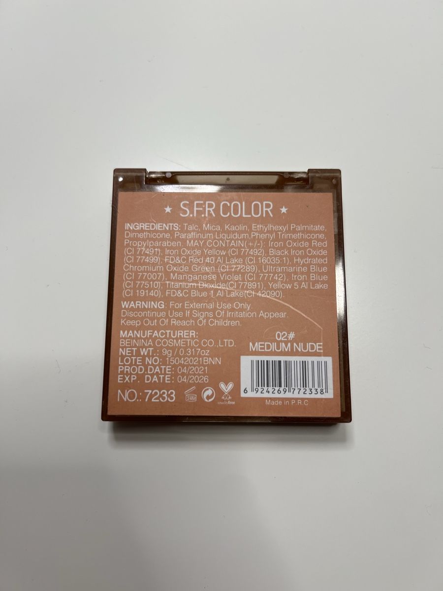 Make-up: S.F.R. Colour Nude Lidschattenpalette Medium Neu – Nuovo (secondo la descrizione) da Uzwil venduto da XAriiX 1