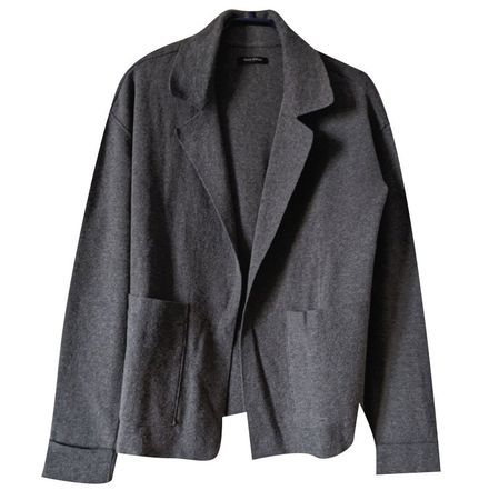 MARC O’POLO : Elégante petite veste en jersey gris M-L