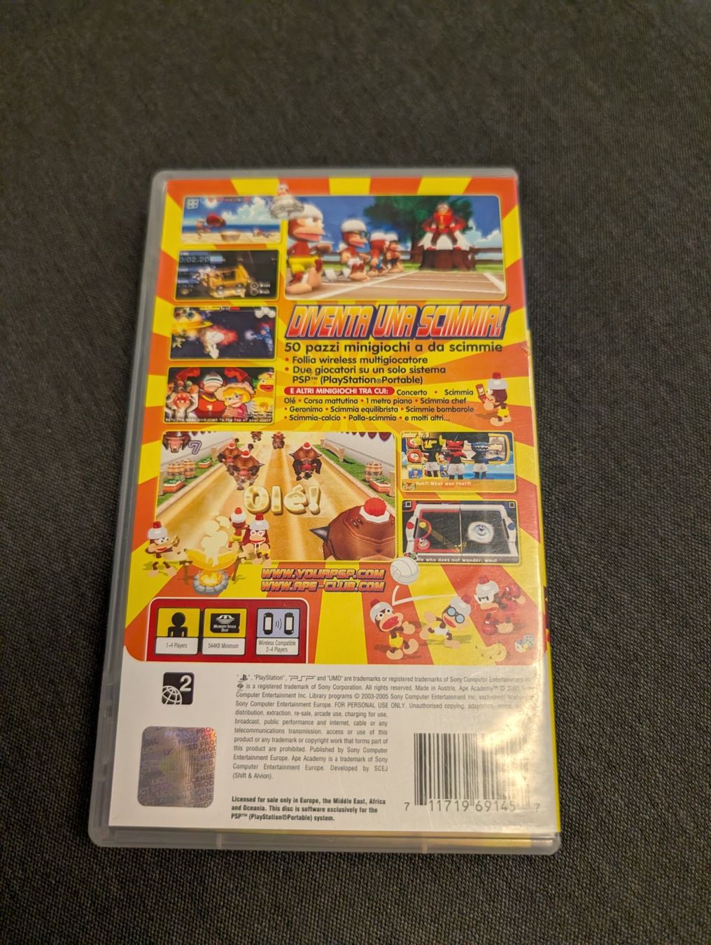 Giochi: Ape academy Sony psp – Usato da Giubiasco venduto da Tici__nerd_Giubiasco 1