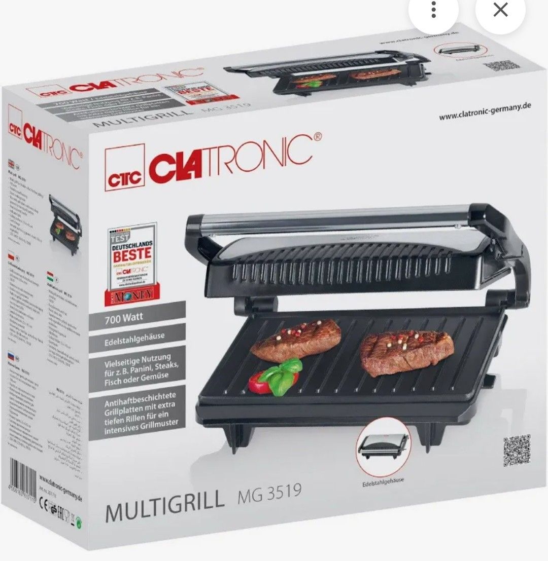 Elettrodomestici da cucina: Multigrill - Kontaktgrill - Panini - Toaster uvm. – Usato da Illnau venduto da mimi0303 5
