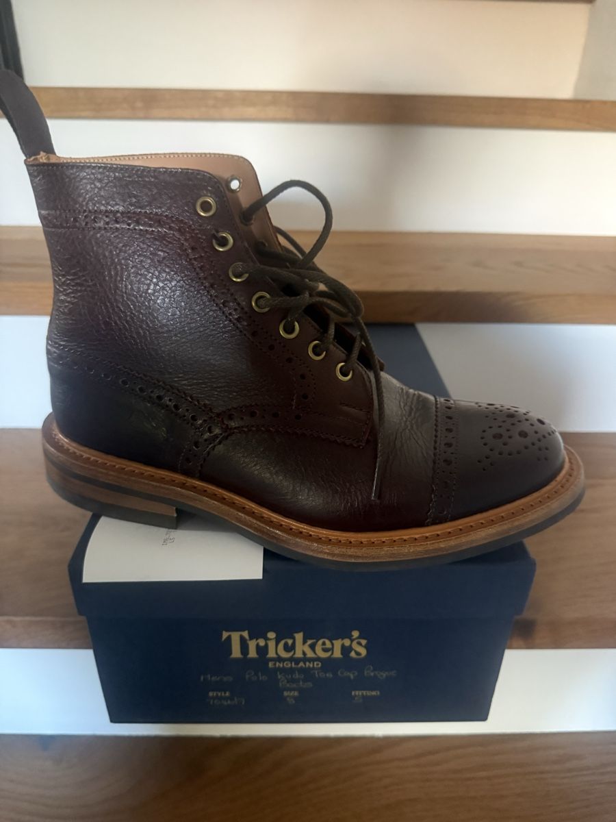 Scarpe da uomo: Tricker's Bourton Boots, Grösse 8, Top Zustand – Usato da Vilters venduto da malte6562 1