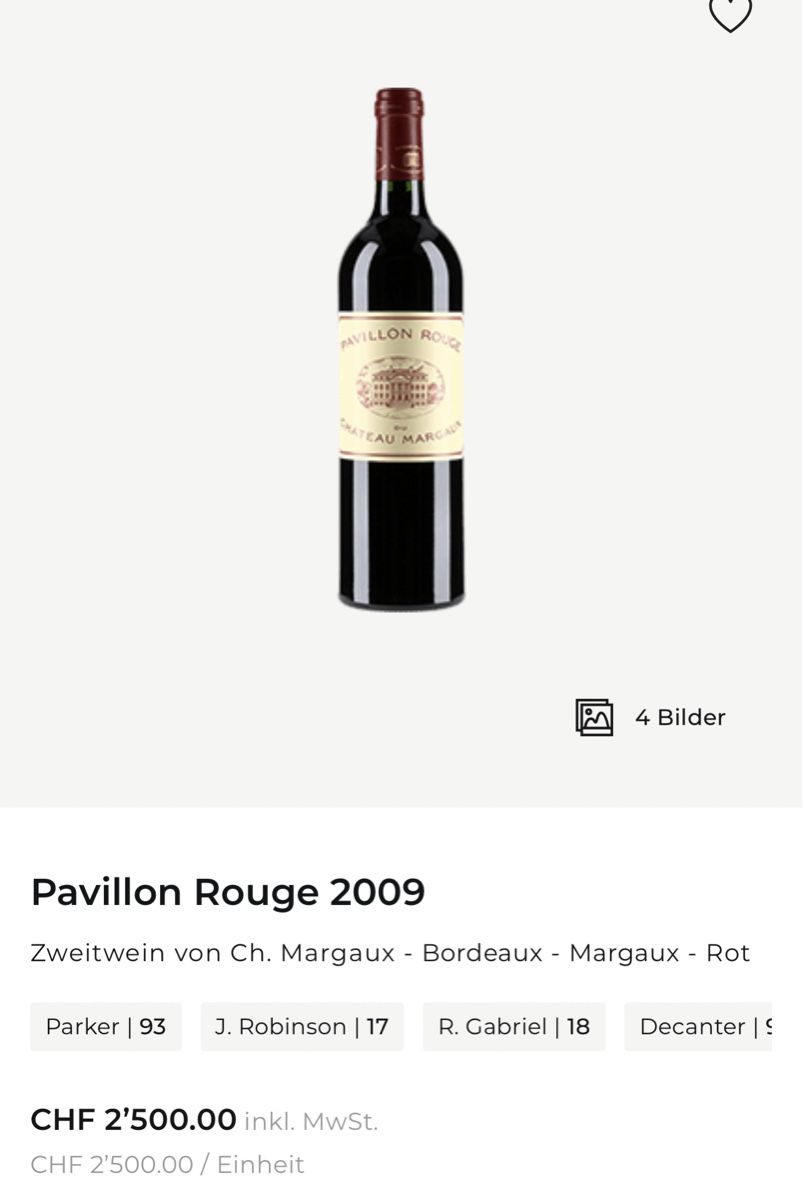 Château Margaux Vino: Château Pavillon Rouge 2009 Ch. Margaux – Nuovo (secondo la descrizione) da Wengen venduto da rotstock1696 1