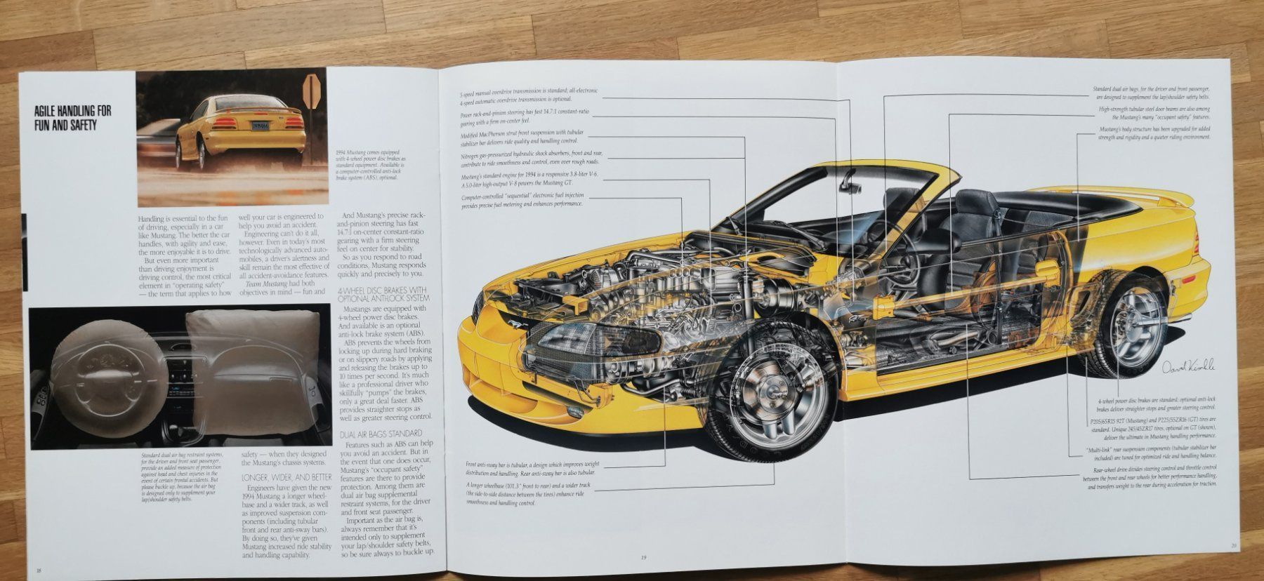 Ford Documenti: FORD MUSTANG 1994 – Usato da huenenberg venduto da Suizofelize 3