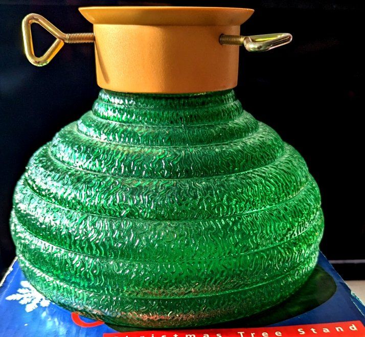 Krinner Basi per albero di Natale: Christbaum-Ständer aus Glas - Krinner Kristall. – Nuovo (secondo la descrizione) da Uetikon am See venduto da Tomarrani
