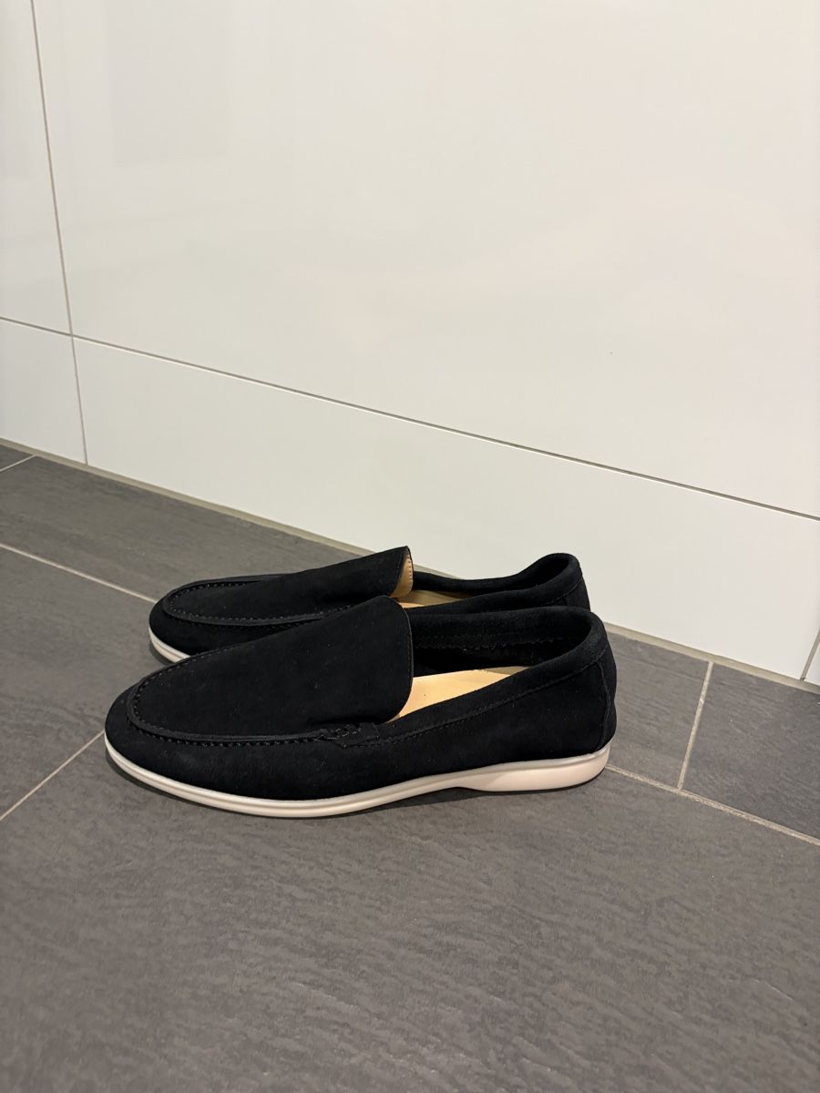 Chaussures hommes: Herren Mokassins Schwarz Grösse 41 – Neuf (Voir description) à Zug par Astraion200