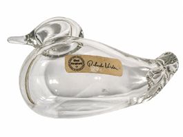 Glasvogel Glasi Hergiswil – Robert Niederer Etikett