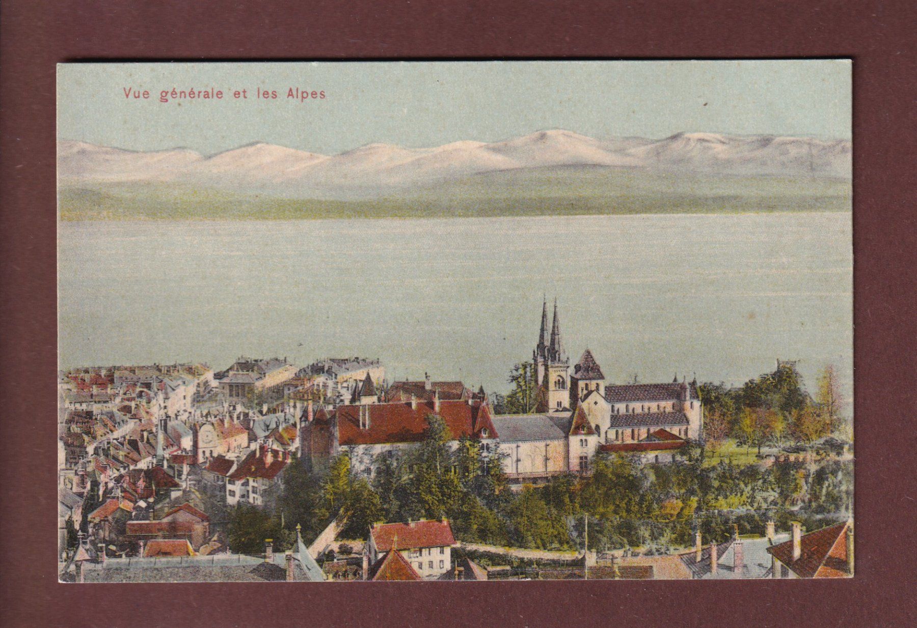 Cartoline postali: NEUCHÂTEL et les Alpes – Usato da Pully venduto da nicecards