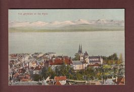 NEUCHÂTEL et les Alpes