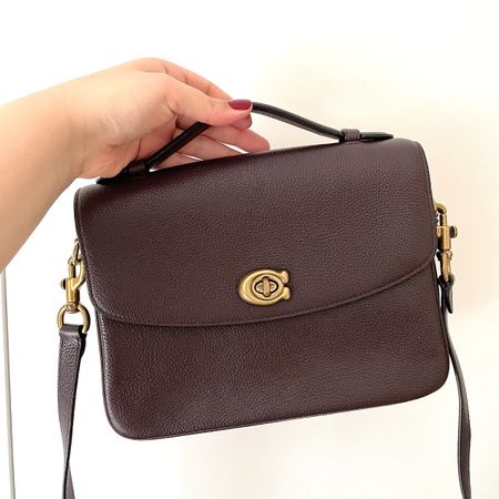 NEU/RAR: SALE Coach Cassie 25 full size Farbe Oxblood