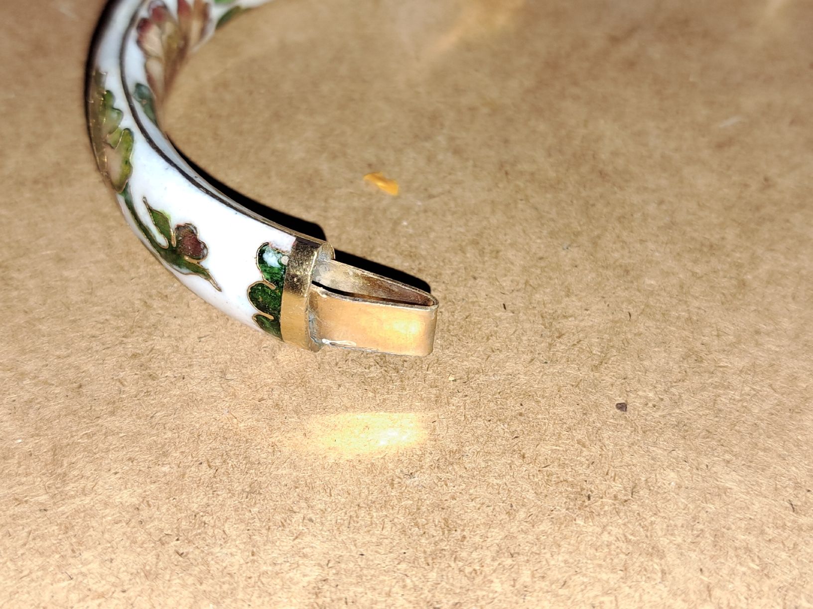 Bracciali & Braccialetti: Vintage Cloisonné Armreif, Blumenmuster,emailliert – Usato da Kölliken venduto da Upcycling-by-Mc-TAM 6