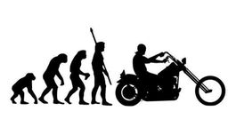 Auto Aufkleber 100 – Evolution Biker