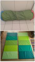 Ikea Busa Tunnel & 2x Plufsig Teppich von Ikea