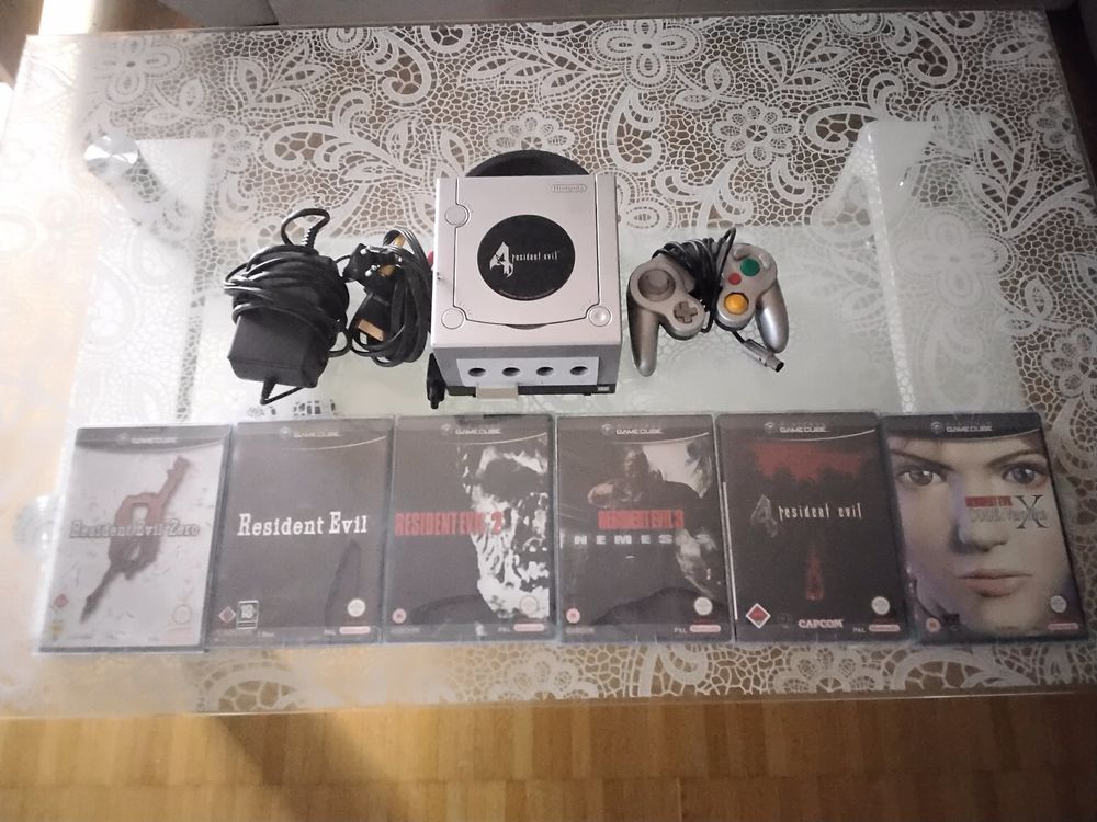Nintendo Gamecube Resident Evil mit komplet RE Spiele (Gebraucht) in ...