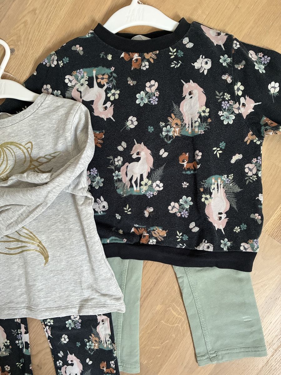 H&M Lotti & Set di vestiti: Einhornset H&M Gr.98/104 – Usato da Kefikon ZH venduto da Klukka97 2