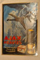 Blechschild Ajax Heavies / Munition Werbung ab Fr. 8.-