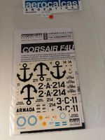 1/48 F4U-5 CORSAIR / T-34 MENTOR ARGENTINA DECALS