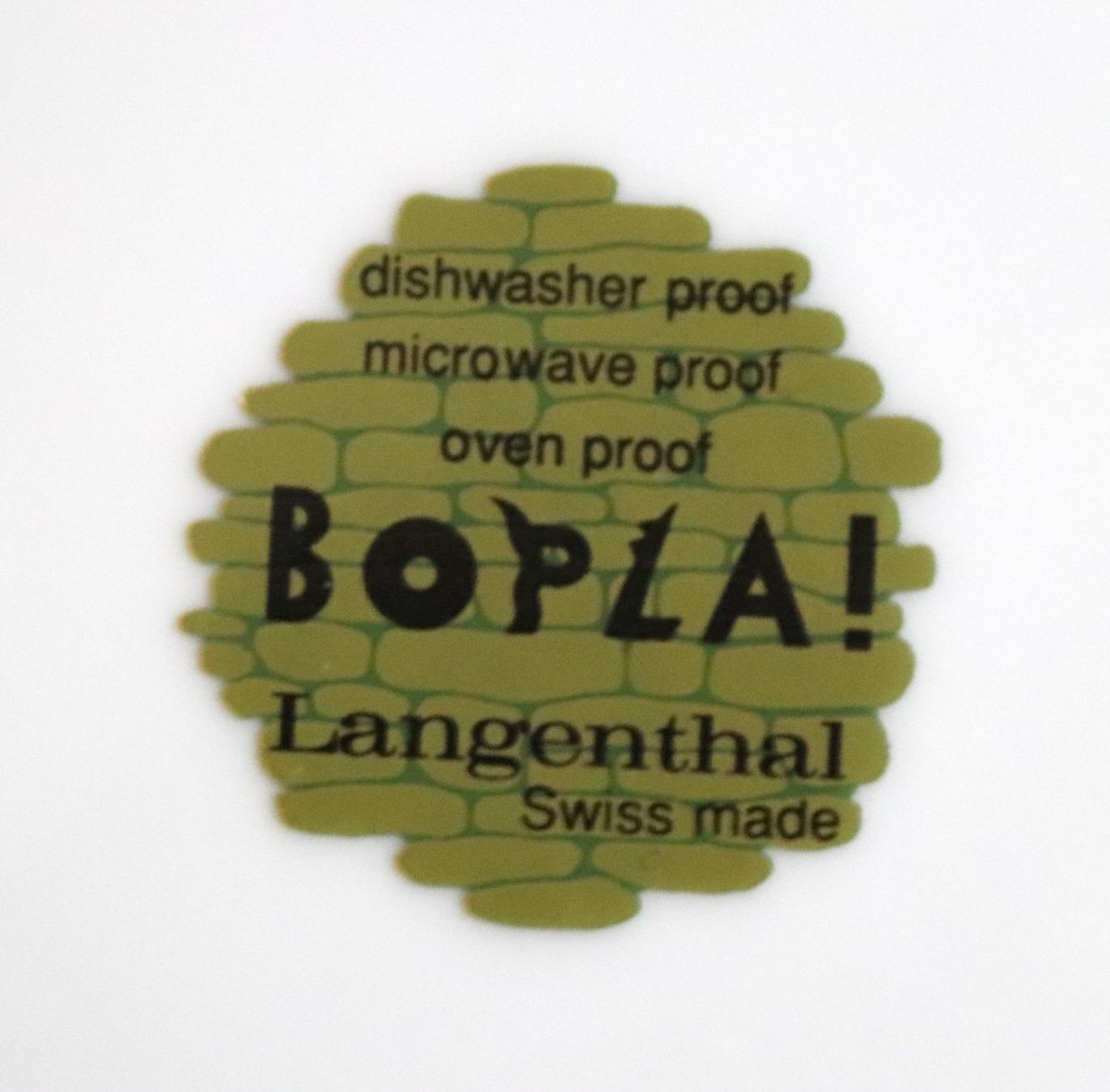 Bopla Piatti: Bopla Essteller    Durchmesser 27.5 cm – Usato da Glattfelden venduto da Sirax 2