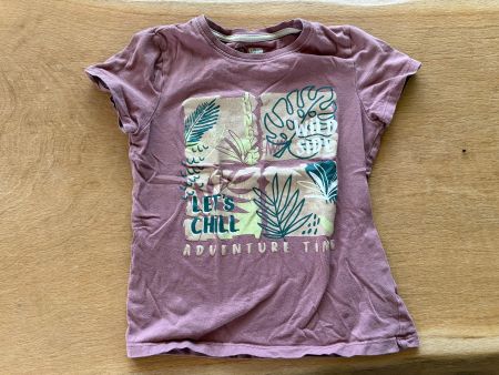 T-Shirt quarzrosa von little kids Grösse 122/128