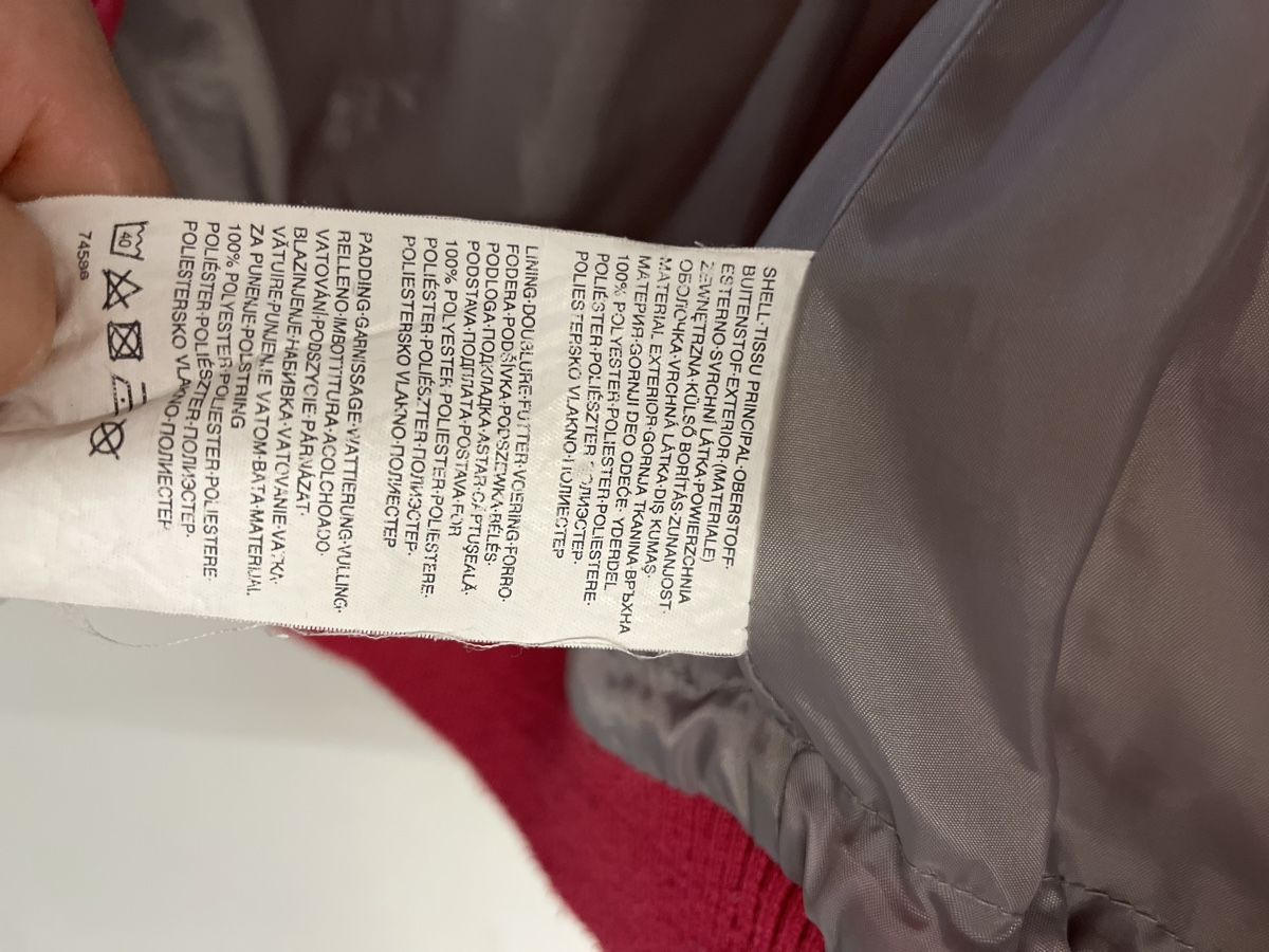 C&A Altro abbigliamento per bambina: Palomino Steppweste Gr. 128 Mädchen Pink/Grau – Usato da Aarau venduto da SCH_EV 7