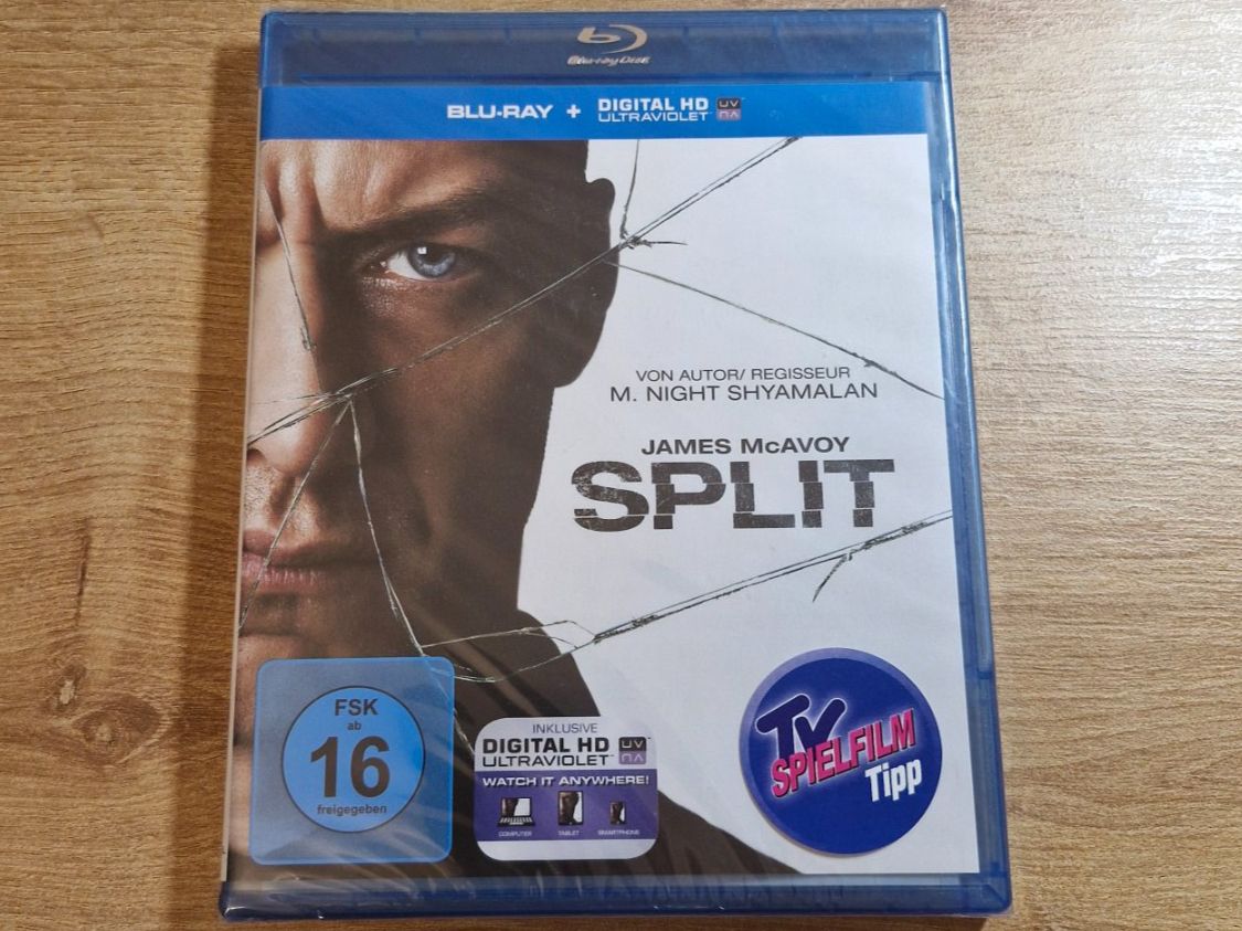 Tutti i DVDs: Split (2016) NEU OVP Bluray – Nuovo e nell'imballaggio originale da Pfungen venduto da Whitie