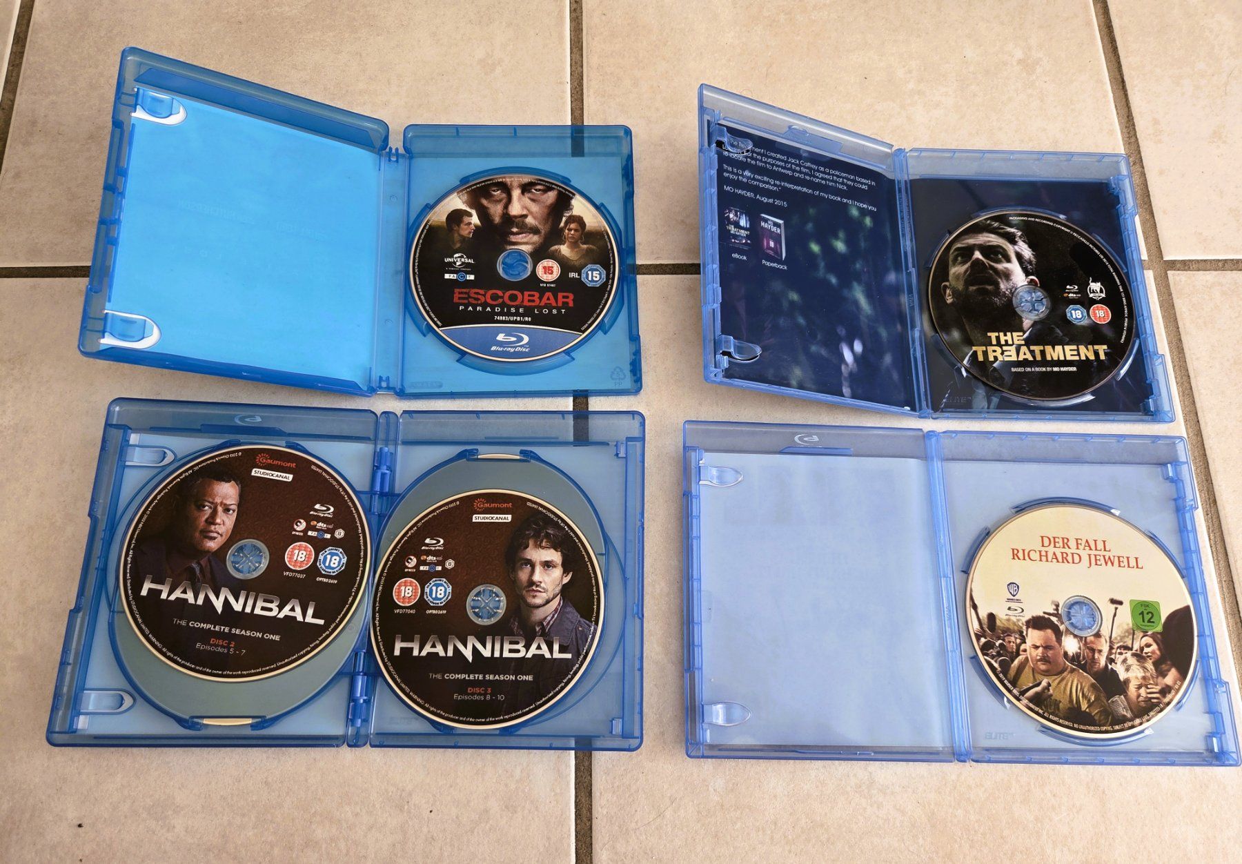 Tutti i DVDs: 4x BLU-RAY DISC / DVD – Usato da Brüttisellen venduto da Nighttrain 2