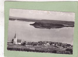 Ligerz mit St. Petersinsel 1944