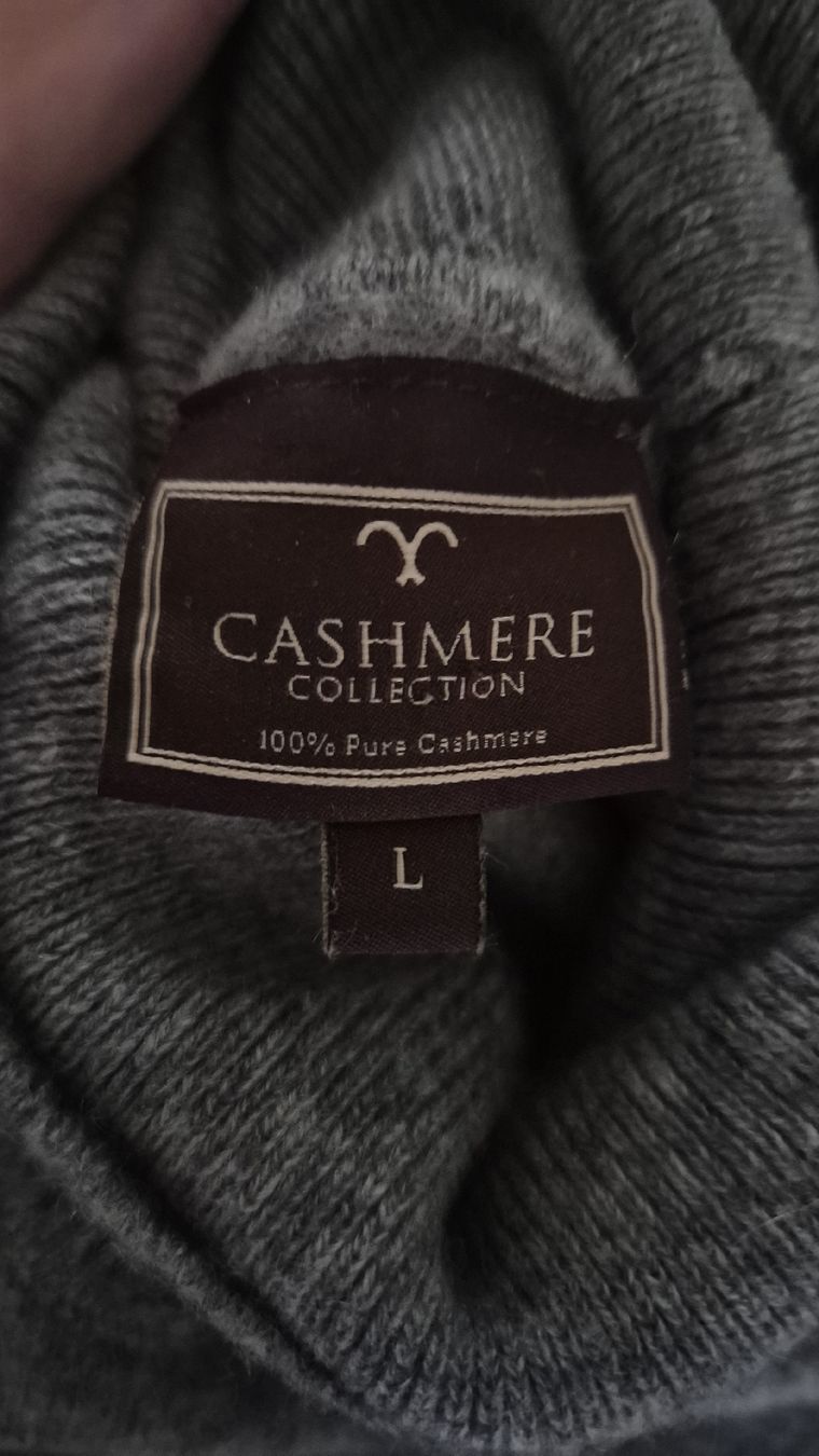Pullover & Sweatshirts: Cashmere Collection Rollkragenpullover Grau Grösse L – Gebraucht aus Winterthur von ann_7lxx 1