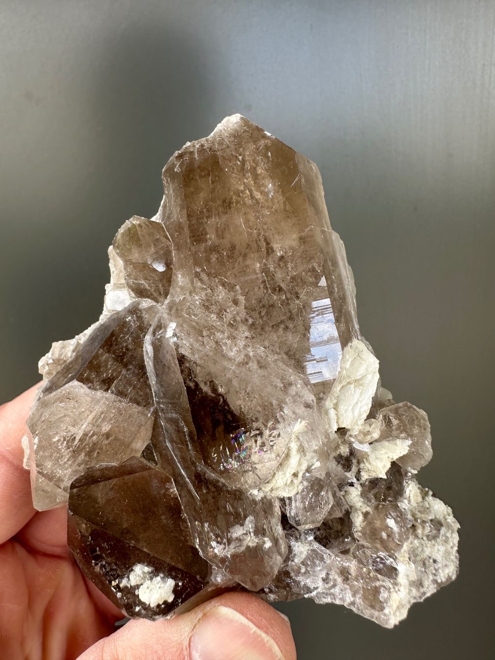 Minerali & Pietre curative: Rauchquarz Val Cavardiras – Usato da Oberuzwil venduto da Crystall0 2