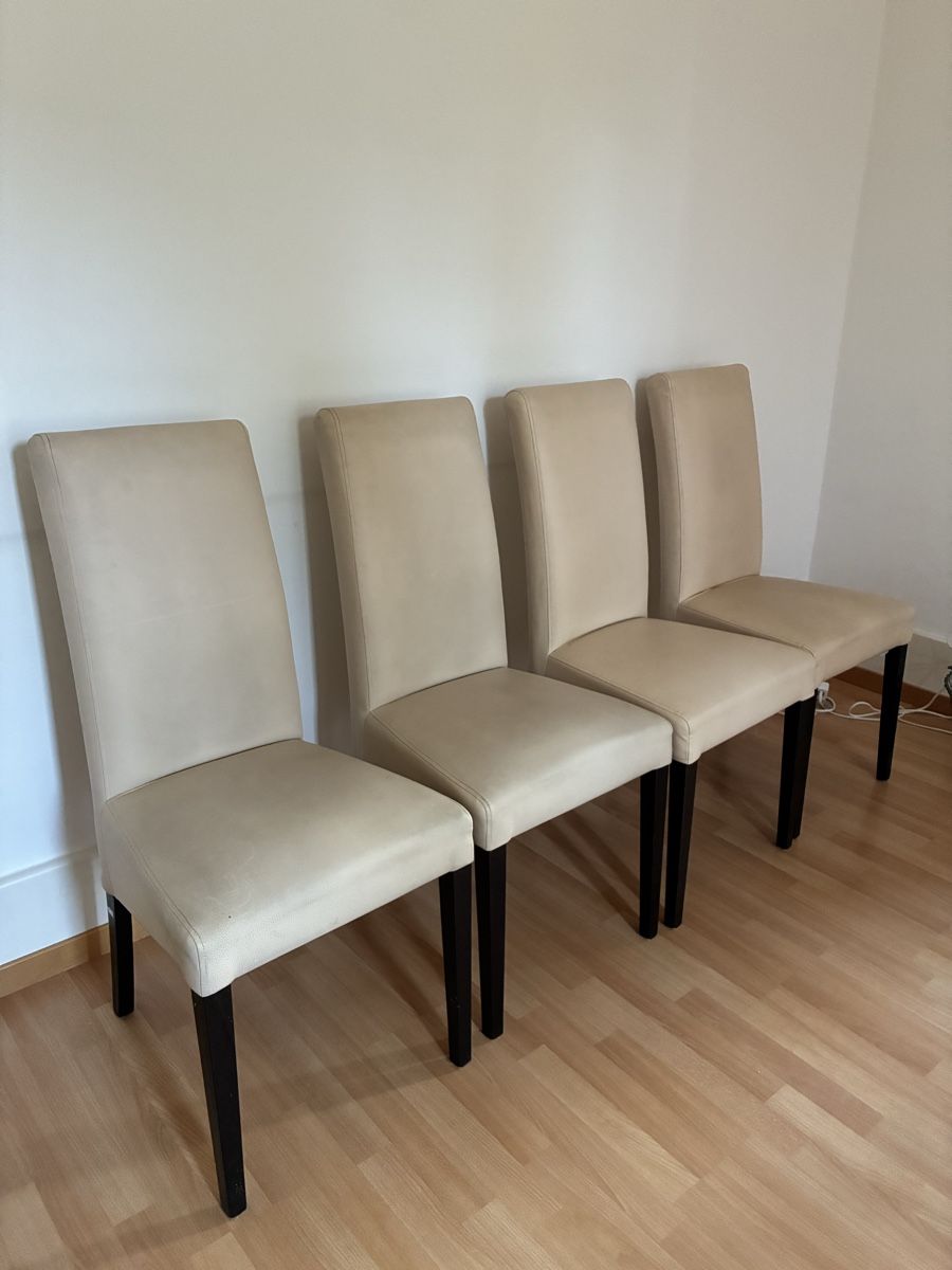 Stühle: 4 Ledersessel (Gratis) – Gebraucht aus Bern von wisemagpie