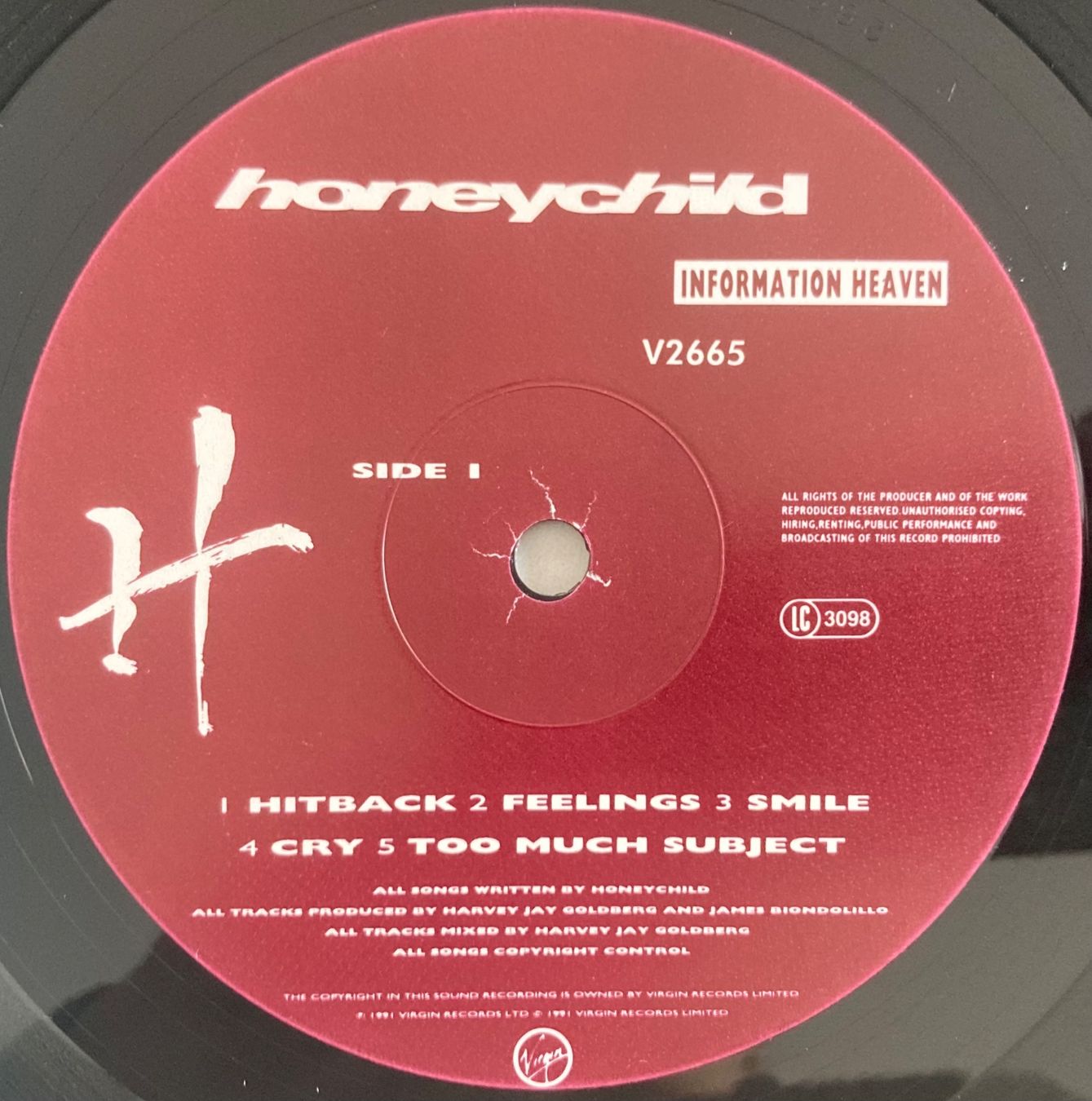 Dischi in vinile: HONEYCHILD - INFORMATION HEAVEN – Usato da Poliez-Pittet venduto da Newtown-Records 3