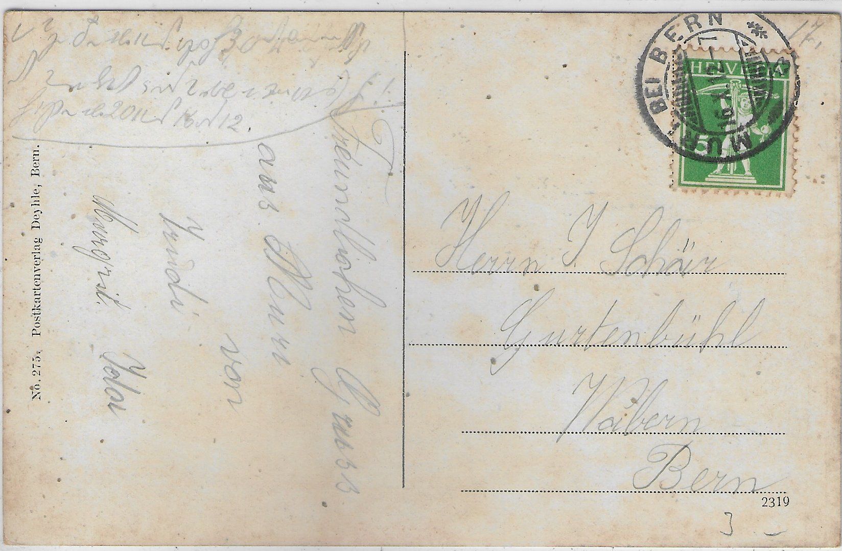 Cartes postales: Muri bei Bern - Kirche – D'occasion à Ettingen par Kartenplanet 1